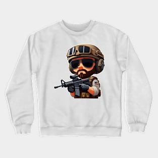 Tactical Man Crewneck Sweatshirt